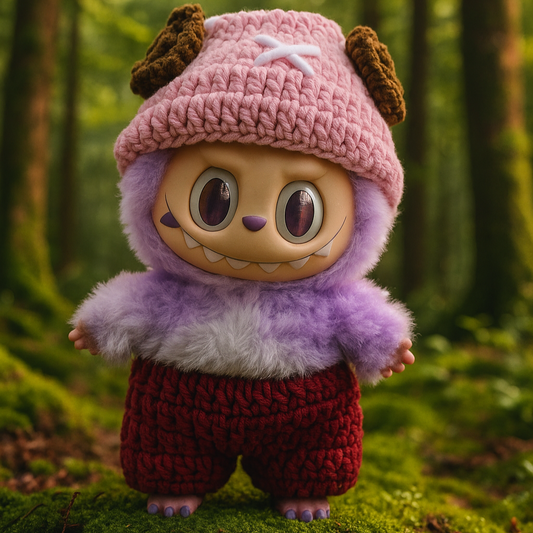 LABUBU POUPEE ROSE